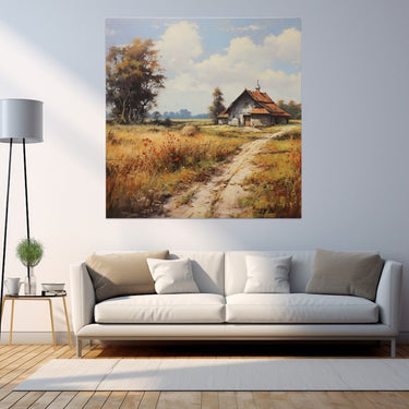 Countryside House Painting